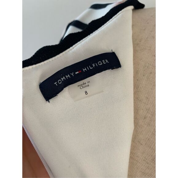 Tommy Hilfiger white floral dress size 8 - Picture 5 of 5